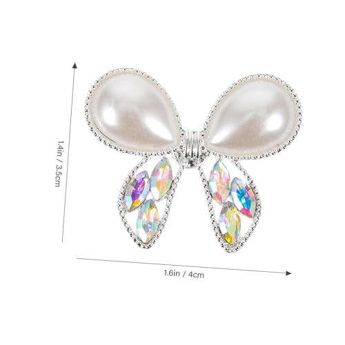 TOGEVAL Legierungsschmetterling Applikation Glitzer DIY Kleidung Dekor Patch für Taschen Kleider Hüte Schuhe Vielseitiges Langlebiges Schmuckzubehör von TOGEVAL