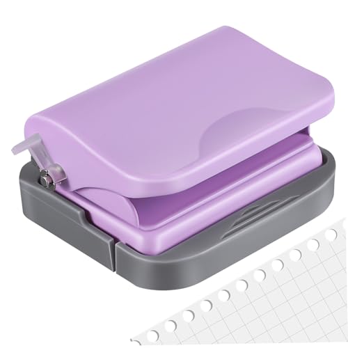 TOGEVAL Locher für Lose Kompakter Tragbarer Binder Stanzer Robuste Konstruktion Papierstanzer für Ordner und Spiralnotizbücher für Büro und Unterwegs TOGEVAL Locher für Lose Kompakter Tragbarer Binder Stanzer Robuste Konstruktion Papierstanzer für Ordner und Spiralnotizbücher für Büro und Unterwegs von TOGEVAL