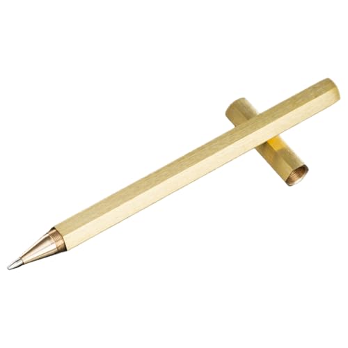 TOGEVAL Messing Kugelschreiber Gelstift Metall Schreibstift Langlebig Elegant für Büro Schule Zuhause TOGEVAL Messing Kugelschreiber Gelstift Metall Schreibstift Langlebig Elegant für Büro Schule Zuhause von TOGEVAL