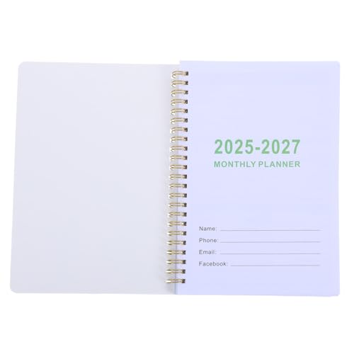 TOGEVAL Monatsplaner Arbeiten Notizblock Gebundener akademischer Planer Terminplaner Kalender Notizblock Planerbuch Täglicher Aufgabenplaner Agenda -Buch Planungsbuch Budgetplaner Papier von TOGEVAL