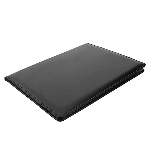 TOGEVAL Multifunktionale Ledermappe Dokumenten Organizer mit Schreibblock und Stifthalter Elegante Schwarze Aktenmappe für Büro Schule und Professionelle Anlässe TOGEVAL Multifunktionale Ledermappe Dokumenten Organizer mit Schreibblock und Stifthalter Elegante Schwarze Aktenmappe für Büro Schule und Professionelle Anlässe von TOGEVAL