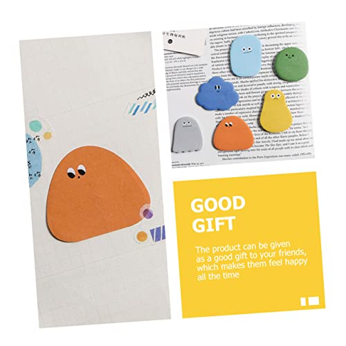 TOGEVAL Niedliche Memo Notizzettel mit Haftkleber pro Packung Selbstklebende Reminder Sticker für Bücher Tagebücher Büro und Schule Beschriftbare Haftnotizen in Cartoon form TOGEVAL Niedliche Memo Notizzettel mit Haftkleber pro Packung Selbstklebende Reminder Sticker für Bücher Tagebücher Büro und Schule Beschriftbare Haftnotizen in Cartoon form von TOGEVAL