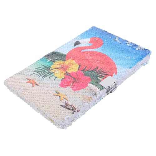 TOGEVAL Notizbuch mit Glitzer cover Flamingo motiv Dekoratives Tragbares Schreibheft für Schule und Büro Liniertes Notizbuch für Planung Tagebuch Organizer Handliche TOGEVAL Notizbuch mit Glitzer cover Flamingo motiv Dekoratives Tragbares Schreibheft für Schule und Büro Liniertes Notizbuch für Planung Tagebuch Organizer Handliche von TOGEVAL