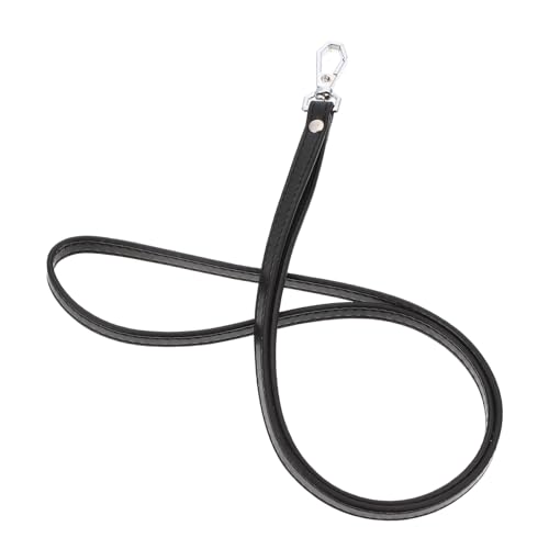 TOGEVAL PU Handykarten Lanyard Schwarz mit Lederband Leichter Komfortabler Halter für Kamera Arbeits und Schülerausweise Praktisches Umhängeband gegen Verlust Langlebig und Angenehm zu TOGEVAL PU Handykarten Lanyard Schwarz mit Lederband Leichter Komfortabler Halter für Kamera Arbeits und Schülerausweise Praktisches Umhängeband gegen Verlust Langlebig und Angenehm zu von TOGEVAL