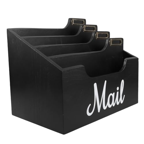 TOGEVAL Postsortierer Aus Holz Brief Veranstalter Mail-organizer-korb Mail-organizer-arbeitsplatte Schlüssel Papier Groß Abteil Schreibwaren Postfach Am Schreibtisch Sorter Schwarz TOGEVAL Postsortierer Aus Holz Brief Veranstalter Mail-organizer-korb Mail-organizer-arbeitsplatte Schlüssel Papier Groß Abteil Schreibwaren Postfach Am Schreibtisch Sorter Schwarz von TOGEVAL
