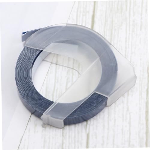 TOGEVAL Prägeband Ersatz für Manuelles Etikettiergerät Langlebiges Pet Material Stark Haftend Wasser Abriebfest Blau Kompatibel mit Label Printer Tape für Präzise Beschriftung im Büro und TOGEVAL Prägeband Ersatz für Manuelles Etikettiergerät Langlebiges Pet Material Stark Haftend Wasser Abriebfest Blau Kompatibel mit Label Printer Tape für Präzise Beschriftung im Büro und von TOGEVAL