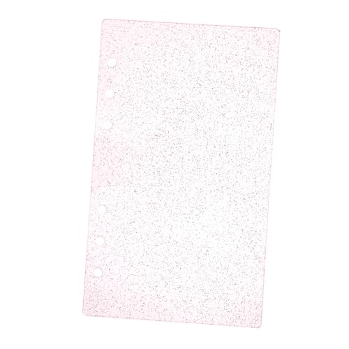 TOGEVAL Ringbuch Binder mit Glitzer Semitransparente Acryl Hülle für Notizbuch Design Elegante und Leicht zu Reinigende Abdeckung für Budgetplanung und Organisation TOGEVAL Ringbuch Binder mit Glitzer Semitransparente Acryl Hülle für Notizbuch Design Elegante und Leicht zu Reinigende Abdeckung für Budgetplanung und Organisation von TOGEVAL