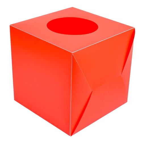 TOGEVAL Rote Lotteriebox Spenden und Abstimmungsbox Transparente Raffle Box für Partys und Unternehmensveranstaltungen Hochwertiger Kunststoff für Lose Geld und Für Faire und Gerechte TOGEVAL Rote Lotteriebox Spenden und Abstimmungsbox Transparente Raffle Box für Partys und Unternehmensveranstaltungen Hochwertiger Kunststoff für Lose Geld und Für Faire und Gerechte von TOGEVAL