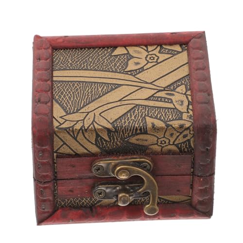 TOGEVAL Schmuckschatulle für Unterwegs Schmuckschatulle Organizer für Frauen und Mädchen Vintage Dekorative Schmuckaufbewahrungsbox TOGEVAL Schmuckschatulle für Unterwegs Schmuckschatulle Organizer für Frauen und Mädchen Vintage Dekorative Schmuckaufbewahrungsbox von TOGEVAL