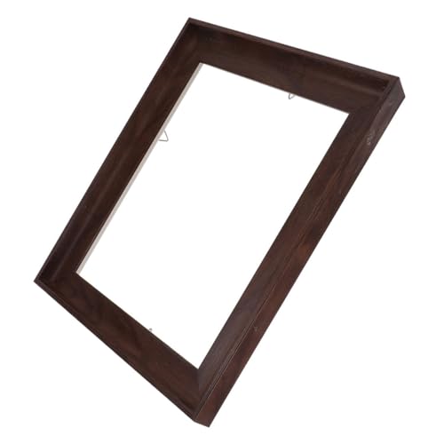 TOGEVAL Schwebender Bilderrahmen aus Holz für Leinwand Ölbildrahmen im Retro stil Dekorativer Wandrahmen für Schlafzimmer und Wohnzimmer Robust und Elegant von TOGEVAL