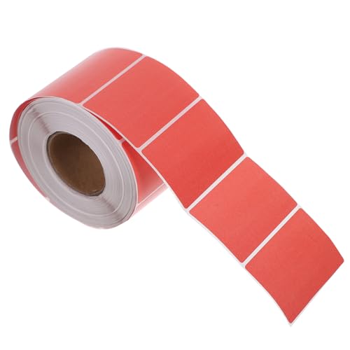 TOGEVAL Selbstklebende Bunte Thermotransfer Etiketten Rot Wasserfest Ölbeständig Beschriftbar für Büro Küche Milchtee Laden ohne Farbband Thermodrucker Geeignet TOGEVAL Selbstklebende Bunte Thermotransfer Etiketten Rot Wasserfest Ölbeständig Beschriftbar für Büro Küche Milchtee Laden ohne Farbband Thermodrucker Geeignet von TOGEVAL
