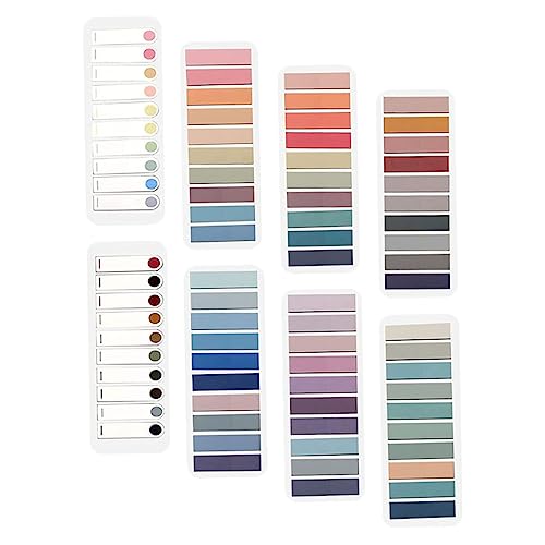 TOGEVAL Selbstklebende Lese Marker Bunte Haftstreifen für Effektives Lesen und Notizen für Büro Schule und Zuhause Praktische Buch Tabs zur Hervorhebung Wichtiger Punkte TOGEVAL Selbstklebende Lese Marker Bunte Haftstreifen für Effektives Lesen und Notizen für Büro Schule und Zuhause Praktische Buch Tabs zur Hervorhebung Wichtiger Punkte von TOGEVAL