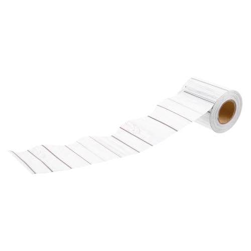 TOGEVAL Selbstklebendes Randpapier für Pinnwände Wasserdichtes Dekorationspapier für Klassenräume Holzmaserung Vielseitig Einsetzbar für Tafel und Wandgestaltung von TOGEVAL