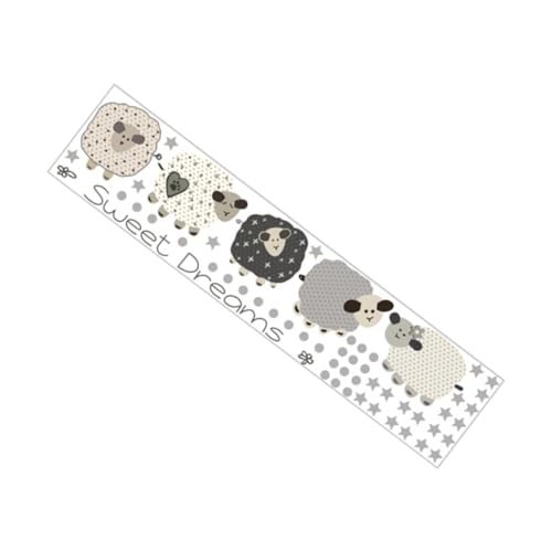 TOGEVAL Sheep Wandtattoo Kinderzimmer Selbstklebend PVC Cartoon Wandsticker Deko Schlafzimmer Mädchen Jungen Abziehbild Glatte Oberfläche Entfernbare Wanddekoration TOGEVAL Sheep Wandtattoo Kinderzimmer Selbstklebend PVC Cartoon Wandsticker Deko Schlafzimmer Mädchen Jungen Abziehbild Glatte Oberfläche Entfernbare Wanddekoration von TOGEVAL