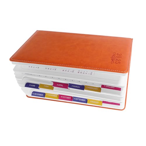 TOGEVAL Tagesplaner Notizblock Orange Langlebig Glatt Schreibpapier für Büro Schule Home Tägliche Planung Akademischer Organizer TOGEVAL Tagesplaner Notizblock Orange Langlebig Glatt Schreibpapier für Büro Schule Home Tägliche Planung Akademischer Organizer von TOGEVAL