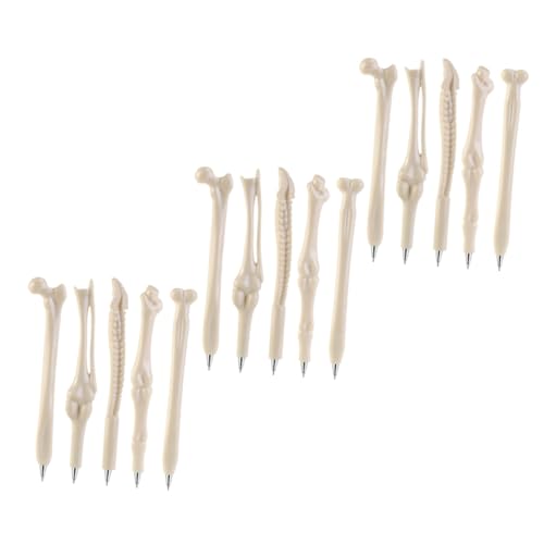 TOGEVAL Teiliges Kugelschreiber mit Spitze Kreatives Halloween Knochen Design Blaue Mine Lustige Schreibstifte für Schüler Party Deko und Geschenkideen TOGEVAL Teiliges Kugelschreiber mit Spitze Kreatives Halloween Knochen Design Blaue Mine Lustige Schreibstifte für Schüler Party Deko und Geschenkideen von TOGEVAL