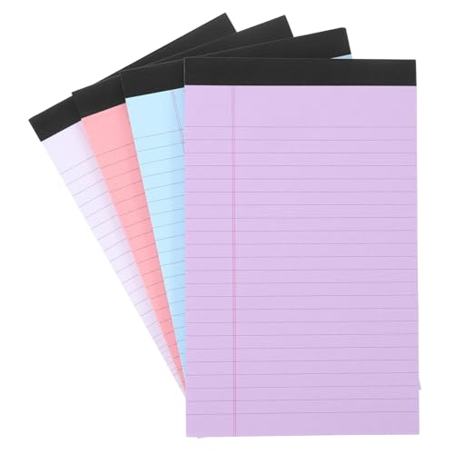 TOGEVAL Teiliges Notizblock Liniert mit Abreißbaren Blättern Glattes Schreibpapier Tragbares Zeitplan und Organisationsnotizbuch für Büro Schule und Alltag Gemischte Farben TOGEVAL Teiliges Notizblock Liniert mit Abreißbaren Blättern Glattes Schreibpapier Tragbares Zeitplan und Organisationsnotizbuch für Büro Schule und Alltag Gemischte Farben von TOGEVAL