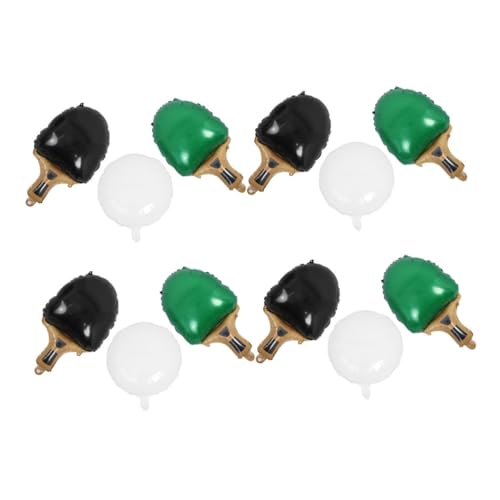 TOGEVAL Teiliges Tischtennis Sportparty Ballon mit Grünen und Schwarzen Schläger Folienballons und Weißen Tischtennisball Ballons Langlebig und Einfach Aufzublasen für Geburtstage und TOGEVAL Teiliges Tischtennis Sportparty Ballon mit Grünen und Schwarzen Schläger Folienballons und Weißen Tischtennisball Ballons Langlebig und Einfach Aufzublasen für Geburtstage und von TOGEVAL