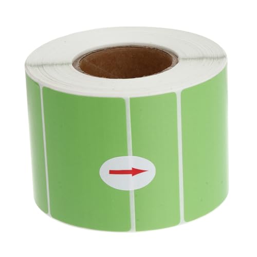 TOGEVAL Thermotransfer Etiketten Selbstklebend Grün Wasserfest Ölbeständig Kein Verblassen Für Thermodrucker Büro Küche Milchtee Läden Beschriftbar ohne Farbband TOGEVAL Thermotransfer Etiketten Selbstklebend Grün Wasserfest Ölbeständig Kein Verblassen Für Thermodrucker Büro Küche Milchtee Läden Beschriftbar ohne Farbband von TOGEVAL