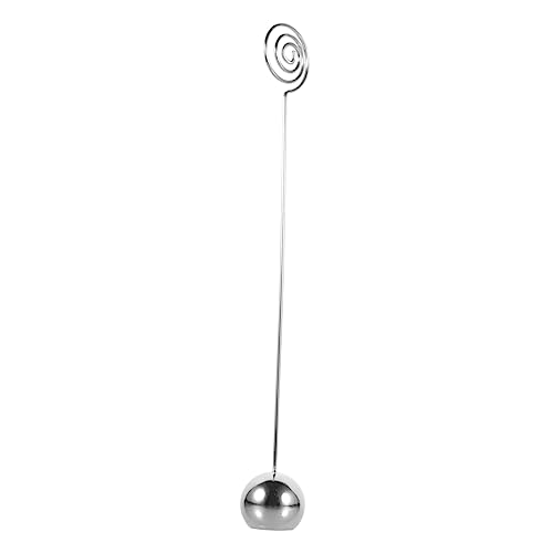 TOGEVAL Tischnummernhalter mit Spiralclip Praktischer Memo Notizständer für Fotos Karten und Dekoration für Partys und Hochzeiten TOGEVAL Tischnummernhalter mit Spiralclip Praktischer Memo Notizständer für Fotos Karten und Dekoration für Partys und Hochzeiten von TOGEVAL