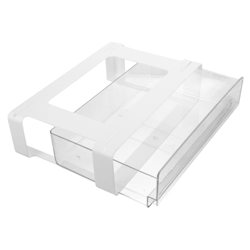 TOGEVAL Versteckter Schreibtisch Organizer mit Fächern Transparenter Nagelfreier Schubladeneinsatz für Tisch Multifunktionale Aufbewahrungsbox zur Platzsparenden Ordnung von Büro und TOGEVAL Versteckter Schreibtisch Organizer mit Fächern Transparenter Nagelfreier Schubladeneinsatz für Tisch Multifunktionale Aufbewahrungsbox zur Platzsparenden Ordnung von Büro und von TOGEVAL
