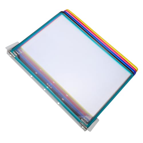 TOGEVAL Wandmontierter Dokumentenhalter Seitiger Flip Organizer Hängender Aktenordner Wanddisplay für Büro Konferenzraum Klassenzimmer TOGEVAL Wandmontierter Dokumentenhalter Seitiger Flip Organizer Hängender Aktenordner Wanddisplay für Büro Konferenzraum Klassenzimmer von TOGEVAL