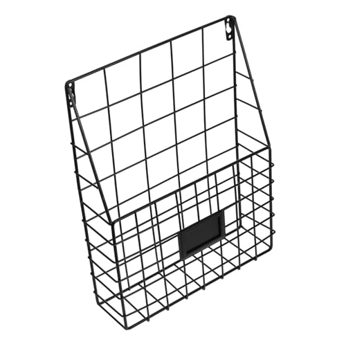 TOGEVAL Wandmontierter Zeitungshalter Metall Bücherhalter Wandregal Organizer für Büro und Zuhause Stabiles Hängendes Magazinregal mit Großem Fassungsvermögen Platzsparende TOGEVAL Wandmontierter Zeitungshalter Metall Bücherhalter Wandregal Organizer für Büro und Zuhause Stabiles Hängendes Magazinregal mit Großem Fassungsvermögen Platzsparende von TOGEVAL