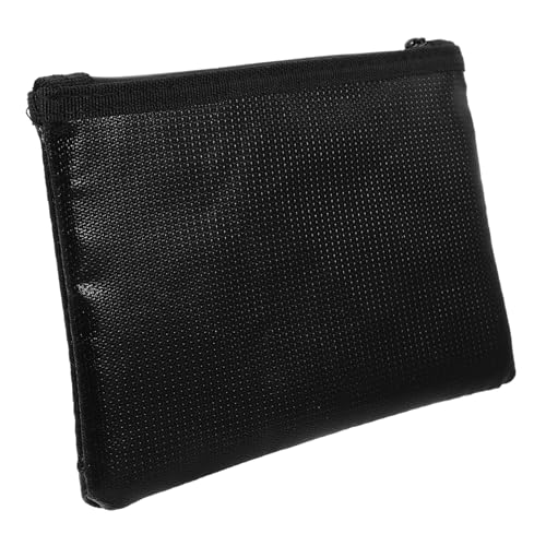 TOGEVAL feuerfeste Aktentasche Dokumententaschen Geldbeutel mit Reißverschluss kreditkarte guthaben karte unterlagen Dateicontainer Aktentasche für den Haushalt Feuerfestes Fiberglas Black TOGEVAL feuerfeste Aktentasche Dokumententaschen Geldbeutel mit Reißverschluss kreditkarte guthaben karte unterlagen Dateicontainer Aktentasche für den Haushalt Feuerfestes Fiberglas Black von TOGEVAL