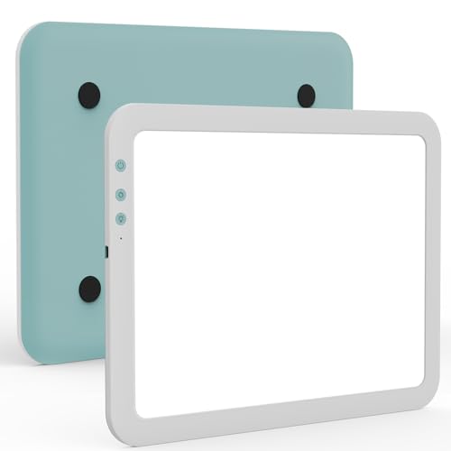 TOHETO A4 Leuchttisch mit Akku, Aufladbar Ultrahelle LED Licht pad Leuchtplatte Lichtplatte Lichttafel für Kinder und Erwachsene mit Einstellbare Helligkeit für Diamond Painting, Zeichnen, Tattoo TOHETO A4 Leuchttisch mit Akku, Aufladbar Ultrahelle LED Licht pad Leuchtplatte Lichtplatte Lichttafel für Kinder und Erwachsene mit Einstellbare Helligkeit für Diamond Painting, Zeichnen, Tattoo von TOHETO