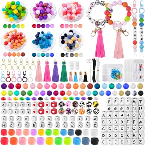 TOHONGADON Silikonperlen für Schlüsselanhänger, Buchstabenperlen, 12 mm, 15 mm, rund, 14 mm, 17 mm, polygonale 12 mm Linsenperlen, Gummiperlen für Schlüsselanhänger, Armband, Schmuckherstellung, 392 TOHONGADON Silikonperlen für Schlüsselanhänger, Buchstabenperlen, 12 mm, 15 mm, rund, 14 mm, 17 mm, polygonale 12 mm Linsenperlen, Gummiperlen für Schlüsselanhänger, Armband, Schmuckherstellung, 392 von TOHONGADON