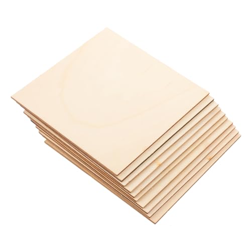 10Stücke DIY Holzplatten Quadratische Holzstücke für Handwerk Unvollendete Holzbrettchen zum Schnitzen und Basteln Naturholz Langlebig und Vielseitig 10Stücke DIY Holzplatten Quadratische Holzstücke für Handwerk Unvollendete Holzbrettchen zum Schnitzen und Basteln Naturholz Langlebig und Vielseitig von TOKIDNY