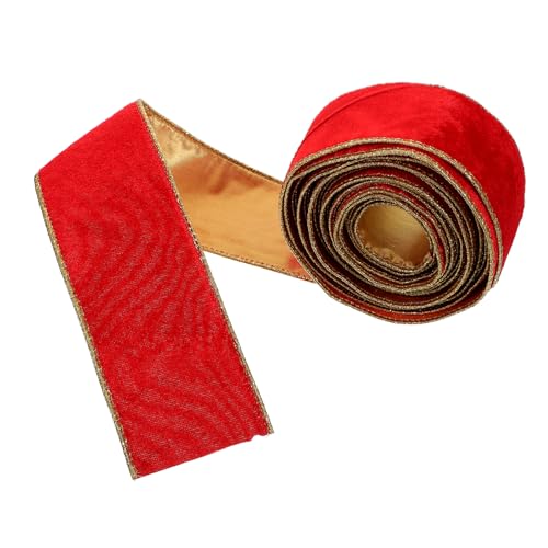 TOKIDNY 1 Rolle Beflockungsgurtband, Geschenkband Für Den Täglichen Gebrauch, Bastelband Für Den Täglichen Gebrauch, Verschleißfestes Paketband, Verpackungsmaterial, Praktisches von TOKIDNY