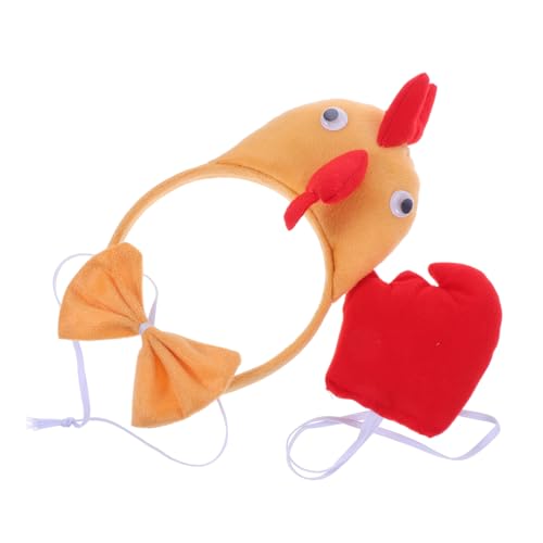 TOKIDNY 3d-hühner-stirnband Mit Und Schleife Für Ostern Hahn Kostüm Party-zubehör TOKIDNY 3d-hühner-stirnband Mit Und Schleife Für Ostern Hahn Kostüm Party-zubehör von TOKIDNY