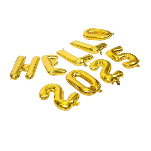 TOKIDNY 1 Set Silvester Luftballons 2025 Dekorative Folienballons Für Neujahrsparty Buntes Partyzubehör Für Festliche Anlässe Perfekt Für Silvesterfeiern Und Jubiläen TOKIDNY 1 Set Silvester Luftballons 2025 Dekorative Folienballons Für Neujahrsparty Buntes Partyzubehör Für Festliche Anlässe Perfekt Für Silvesterfeiern Und Jubiläen von TOKIDNY