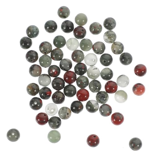 TOKIDNY 1 Strang Afrikanische Blutsteinperlen, Abstandsperlen, DIY Schmuckzubehör, Perlen Zur Armbandherstellung, DIY Perlen, Runde Perlen, Schmuckperlen, Neuartige Steinperlen, Kleine TOKIDNY 1 Strang Afrikanische Blutsteinperlen, Abstandsperlen, DIY Schmuckzubehör, Perlen Zur Armbandherstellung, DIY Perlen, Runde Perlen, Schmuckperlen, Neuartige Steinperlen, Kleine von TOKIDNY