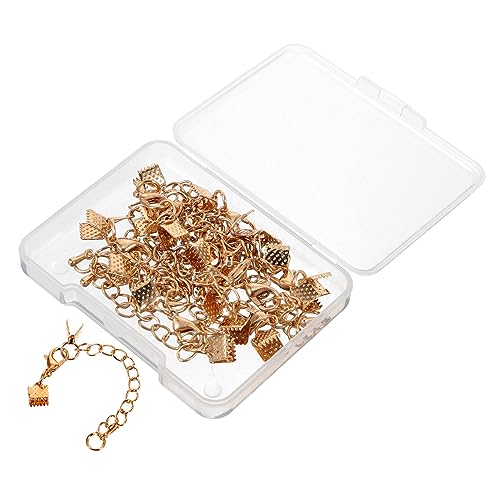 TOKIDNY 10 Sets Goldschmuckzubehör, Schmuckmaterialien, Armband DIY Klemmen, Metall Karabinerverschluss, Armbandverschlüsse, Armbandherstellungsclips, Schmuckherstellung, Biegeringe, TOKIDNY 10 Sets Goldschmuckzubehör, Schmuckmaterialien, Armband DIY Klemmen, Metall Karabinerverschluss, Armbandverschlüsse, Armbandherstellungsclips, Schmuckherstellung, Biegeringe, von TOKIDNY