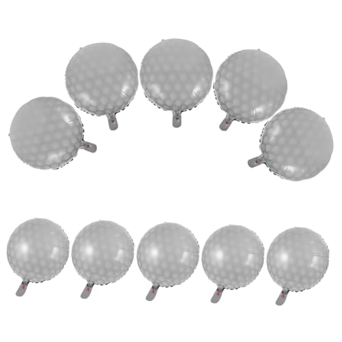 TOKIDNY 10 Stück Golfball Ballons, Partyzubehör, Golfball Sportballons, Golf Aluminiumfolienballons, Foto Requisiten Dekorationen, Innenballons, Ornamente, Hochzeitsballons, Dekorative TOKIDNY 10 Stück Golfball Ballons, Partyzubehör, Golfball Sportballons, Golf Aluminiumfolienballons, Foto Requisiten Dekorationen, Innenballons, Ornamente, Hochzeitsballons, Dekorative von TOKIDNY
