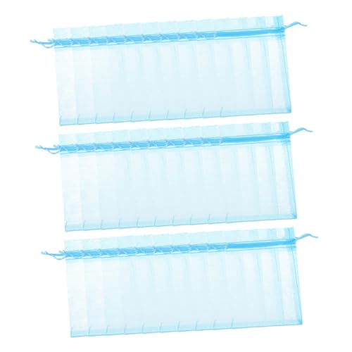 TOKIDNY 100 Stück Geschenkbeutel, Transparente Organzabeutel, Goodie Bags, Mesh Organzabeutel, Süßigkeitenbeutel, Kordelzug Netzbeutel, Organza Geschenkbeutel, Transparente Schmuckbeutel, TOKIDNY 100 Stück Geschenkbeutel, Transparente Organzabeutel, Goodie Bags, Mesh Organzabeutel, Süßigkeitenbeutel, Kordelzug Netzbeutel, Organza Geschenkbeutel, Transparente Schmuckbeutel, von TOKIDNY