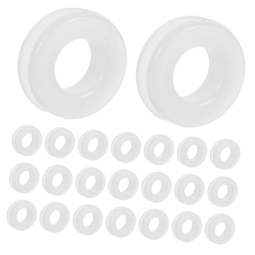 TOKIDNY 100 Stück Ohrstecker Sicherheitsringe Hypoallergene Ohrpolster für Ohrstecker Komfortable Ohrclips Pads für Empfindliche Ohren Langlebige Backings Lösung für Schmuckliebhaber von TOKIDNY