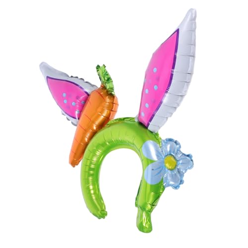TOKIDNY 10St Aufblasbare Hasenohren-Kopfbedeckung Osterhasen-Stirnbänder Kaninchen-Stifthalter Kindergeburtstag Dekoration Karotten Luftballons Kaninchen-Ballons-Stirnband Hasen-Stirnband TOKIDNY 10St Aufblasbare Hasenohren-Kopfbedeckung Osterhasen-Stirnbänder Kaninchen-Stifthalter Kindergeburtstag Dekoration Karotten Luftballons Kaninchen-Ballons-Stirnband Hasen-Stirnband von TOKIDNY