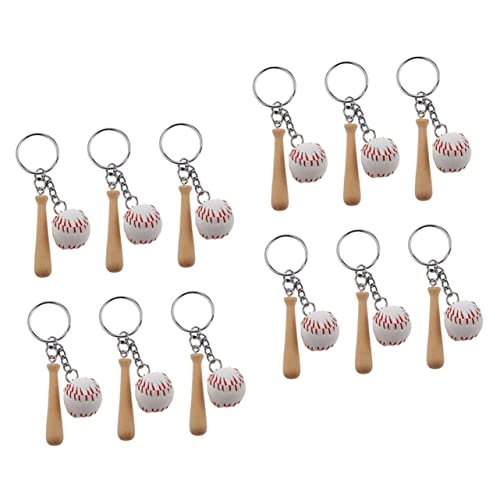 TOKIDNY 12 Stück Teiliges Dekorative Baseball Schlüsselanhänger Leicht und Kompakt Stylische Party Accessoires als für Baseballfans und Trendige Taschenanhänger TOKIDNY 12 Stück Teiliges Dekorative Baseball Schlüsselanhänger Leicht und Kompakt Stylische Party Accessoires als für Baseballfans und Trendige Taschenanhänger von TOKIDNY