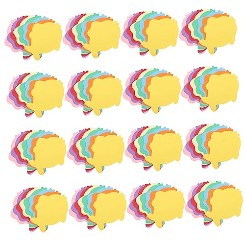 TOKIDNY 140 Stück Teiliges Buntes Papier Dekoset für DIY Bastelprojekte Sichere Papierzuschnitte in Fischform für Kindergarten und Schuldekorationen Kreative Bastelmaterialien von TOKIDNY