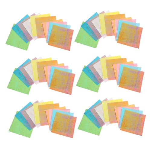 TOKIDNY 150 Stück Teiliges Quadratisches Origami Papier mit Irisierendem Glitzereffekt Buntes Faltpapier für Diy Bastelprojekte Scrapbooking Geeignet Farben Seitenlänge für Erwachsene TOKIDNY 150 Stück Teiliges Quadratisches Origami Papier mit Irisierendem Glitzereffekt Buntes Faltpapier für Diy Bastelprojekte Scrapbooking Geeignet Farben Seitenlänge für Erwachsene von TOKIDNY
