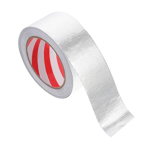 TOKIDNY 1Rolle Aluminiumband Hitzebeständiges Patching Klebeband für Rohrverbindungen Dichtungen und Reparaturen Wasser und Ölresistent Stark Haftend für Küche und Bad von TOKIDNY