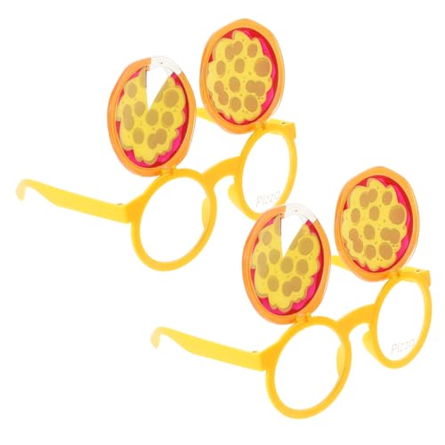 TOKIDNY Pizza Brille Lustige Cosplay Partybrillen Für Kreative Anlässe Witzige Fotorequisiten Für Erwachsene Und Perfekte Accessoires Für Feste Und Feiern von TOKIDNY