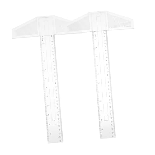 TOKIDNY 2 Stück Reißbrett Zeichenbedarf T Lineal Zum Basteln Messlineal Lineale Zum Zeichnen Transparentes Lineal Zeichenlineal Designlineal T Förmiges Lineal Architekten Maßstabslineal TOKIDNY 2 Stück Reißbrett Zeichenbedarf T Lineal Zum Basteln Messlineal Lineale Zum Zeichnen Transparentes Lineal Zeichenlineal Designlineal T Förmiges Lineal Architekten Maßstabslineal von TOKIDNY