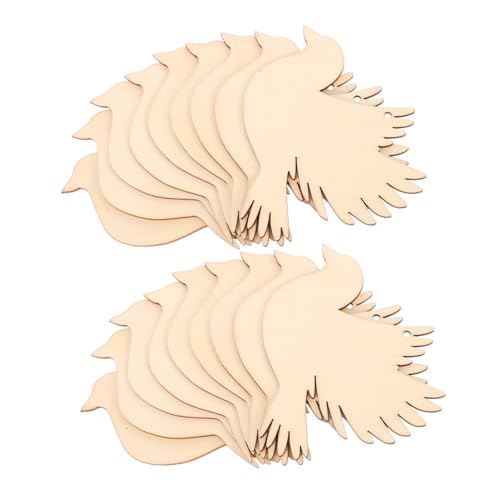 TOKIDNY 20 Stück Teiliges Holzvögelchen zum Basteln Naturbelassene Taubenform mit Vorgebohrtem und Hanfschnur Unbemalt für Hochzeit Geburtstag Weihnachtsdeko Personalisierbare Holzanhänger TOKIDNY 20 Stück Teiliges Holzvögelchen zum Basteln Naturbelassene Taubenform mit Vorgebohrtem und Hanfschnur Unbemalt für Hochzeit Geburtstag Weihnachtsdeko Personalisierbare Holzanhänger von TOKIDNY
