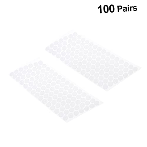 TOKIDNY 200 Stück Rund Klettpunkte Selbstklebend Weiß Doppelseitiges Klettband Polyester Nylon Wasserfest Stark Haftend Einfach Ablösbar Vielseitig für Wand und Kleidung Geeignet TOKIDNY 200 Stück Rund Klettpunkte Selbstklebend Weiß Doppelseitiges Klettband Polyester Nylon Wasserfest Stark Haftend Einfach Ablösbar Vielseitig für Wand und Kleidung Geeignet von TOKIDNY