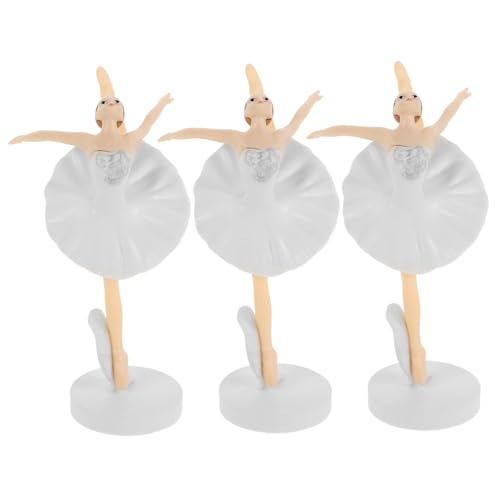 TOKIDNY 3 Stück Tanzende Mädchen-skulpturen, Ballett-kuchenaufsatz, Tanzende Mädchen-statue, Hochzeitstorte, Dekorationen Für Heimdekoration, Figuren, Schreibtisch-dekoration, Figuren TOKIDNY 3 Stück Tanzende Mädchen-skulpturen, Ballett-kuchenaufsatz, Tanzende Mädchen-statue, Hochzeitstorte, Dekorationen Für Heimdekoration, Figuren, Schreibtisch-dekoration, Figuren von TOKIDNY