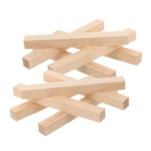 TOKIDNY 30 Stück Holzdübel Holzstäbe zum Basteln Stabile Holzleisten für DIY Modellbau Bastelholz für Kreative Handwerksprojekte und Wohnkultur TOKIDNY 30 Stück Holzdübel Holzstäbe zum Basteln Stabile Holzleisten für DIY Modellbau Bastelholz für Kreative Handwerksprojekte und Wohnkultur von TOKIDNY